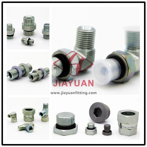 BSP-anslutningar för hydraulisk rörmontering av adapter (5) BSP hydraulic pipe fitting adapter type connectors (5)