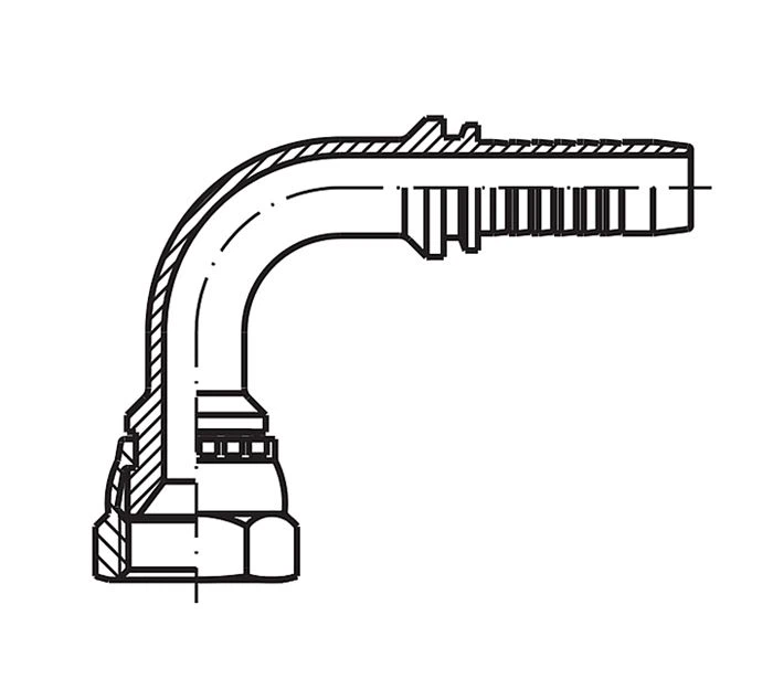 JIC Hydrauliska slangkopplingar